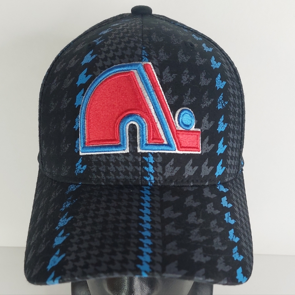 Quebec Nordiques Vintage Hockey Black Hat With Sharp Team Logo M/L